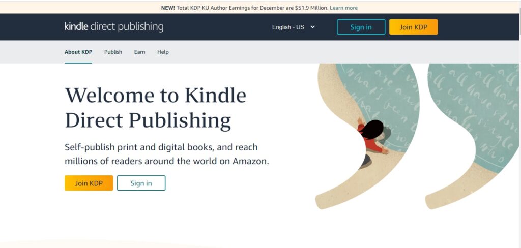 Amazon Kindle Direct Publishing (KDP)
