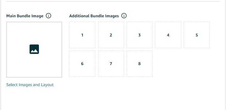 Amazon virtual bundles add images