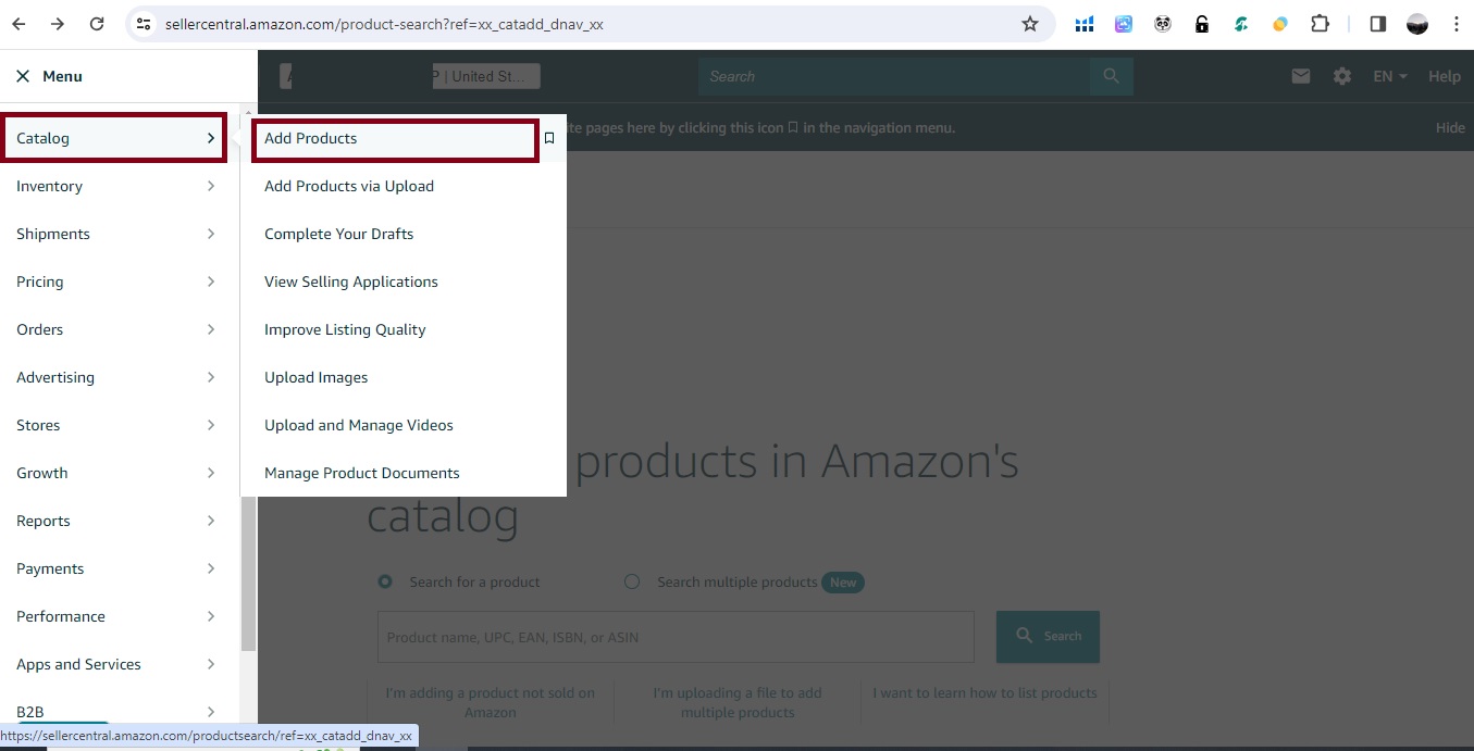 how to create a new asin in amazon
