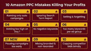 Amazon PPC Mistakes