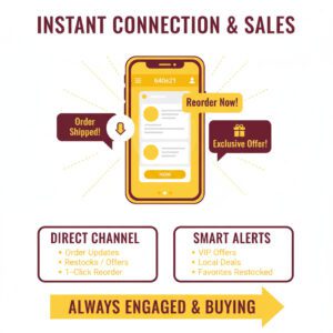 Connection Social media