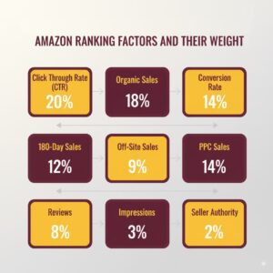 Amazon ranking factors