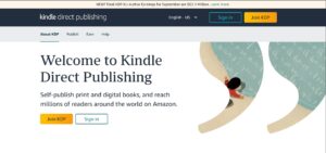 Amazon KDP account