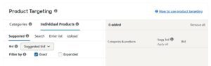 Product Targeting