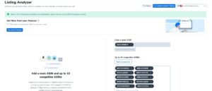 Helium10 Listing Analyzer 1