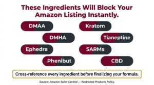 Ingredients Amazon Do not Allow - How to Sell Supplements
