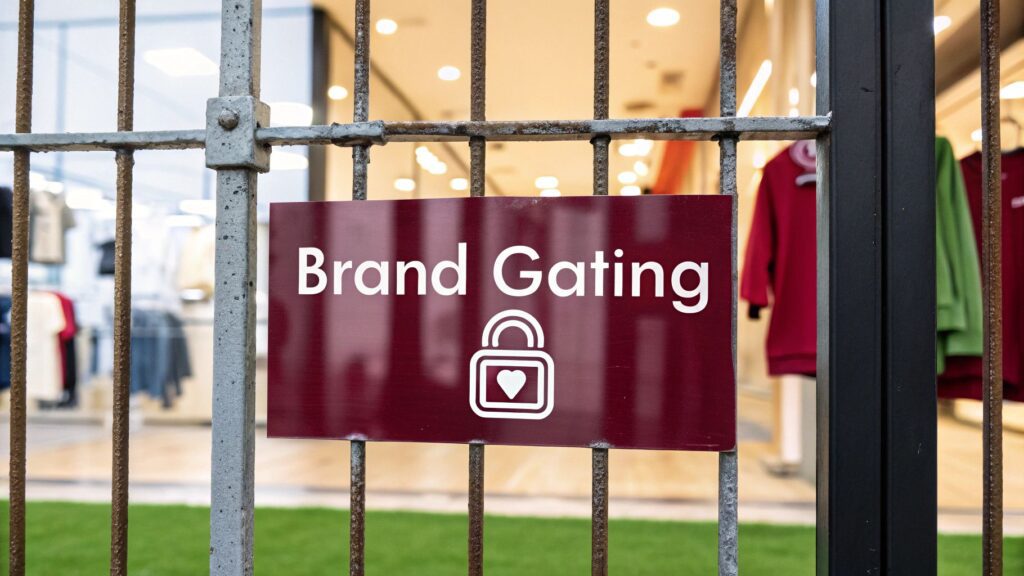 Amazon brand gating