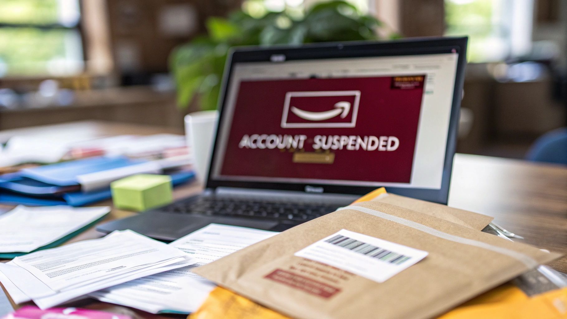 Amazon account suspended