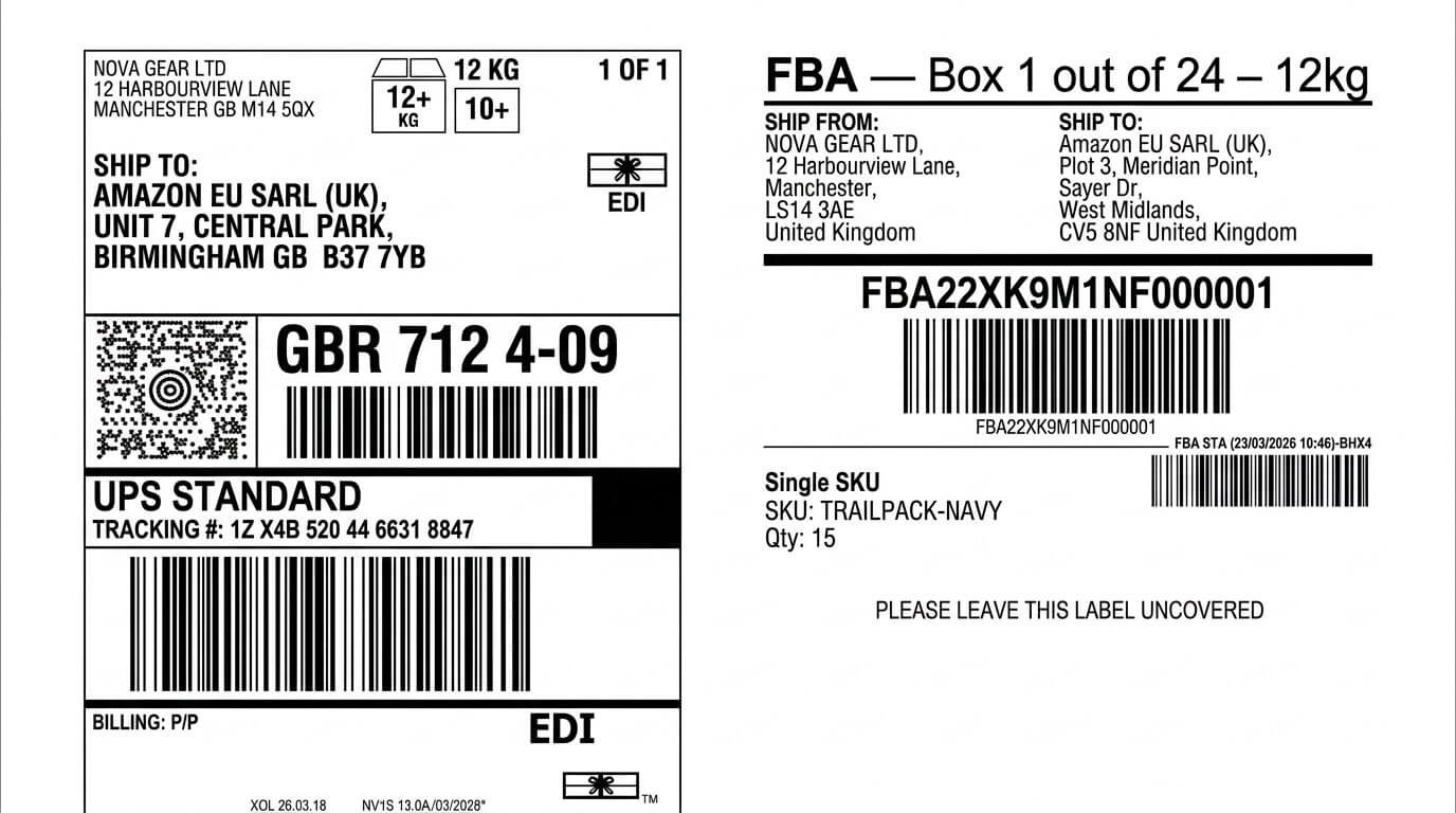 Amazon Label Requirements Every FBA Seller Must Know (Updated 2026)
