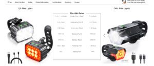 Comparison Chart Amazon Premium A+ content.