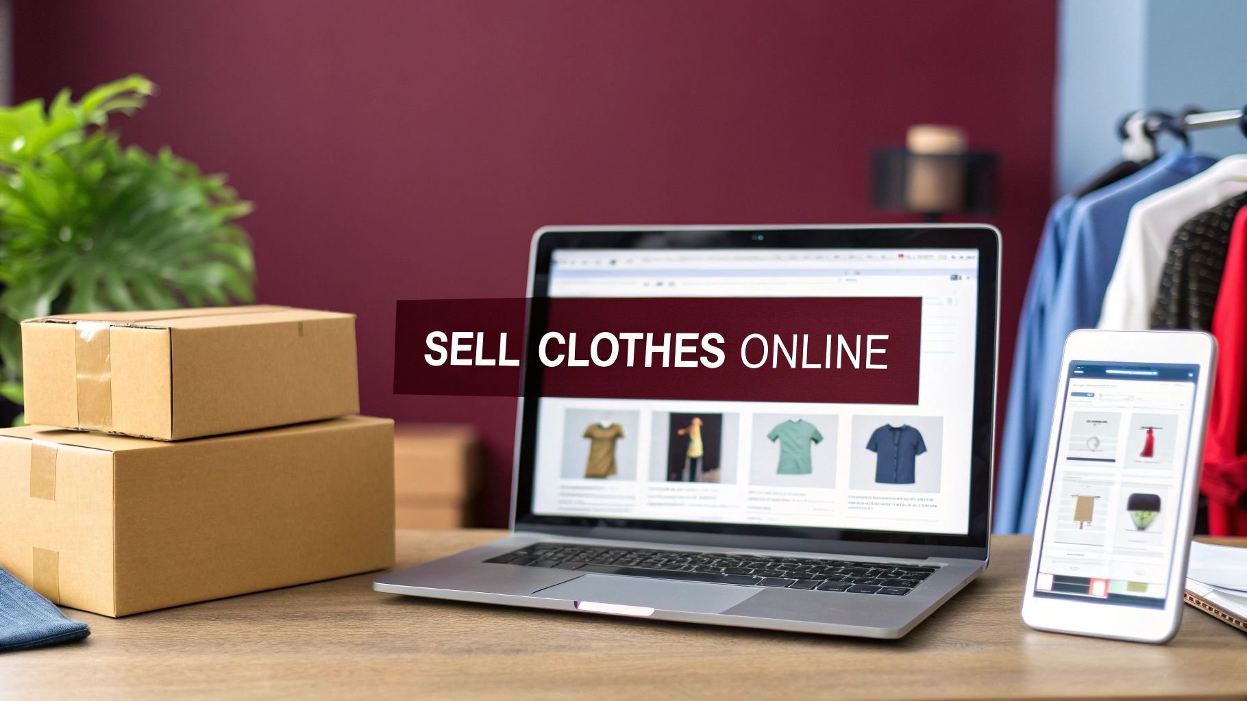 how to sell clothes online