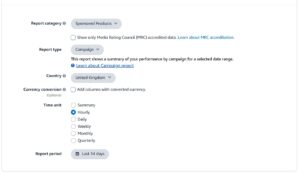 Amazon Sponsored Products Hourly Data