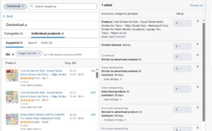 SD Contexual Product Targeting
