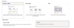 Sponsored Brands - Ad formats for product targeting