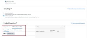 Sponsored Brands - Product Category Targeting
