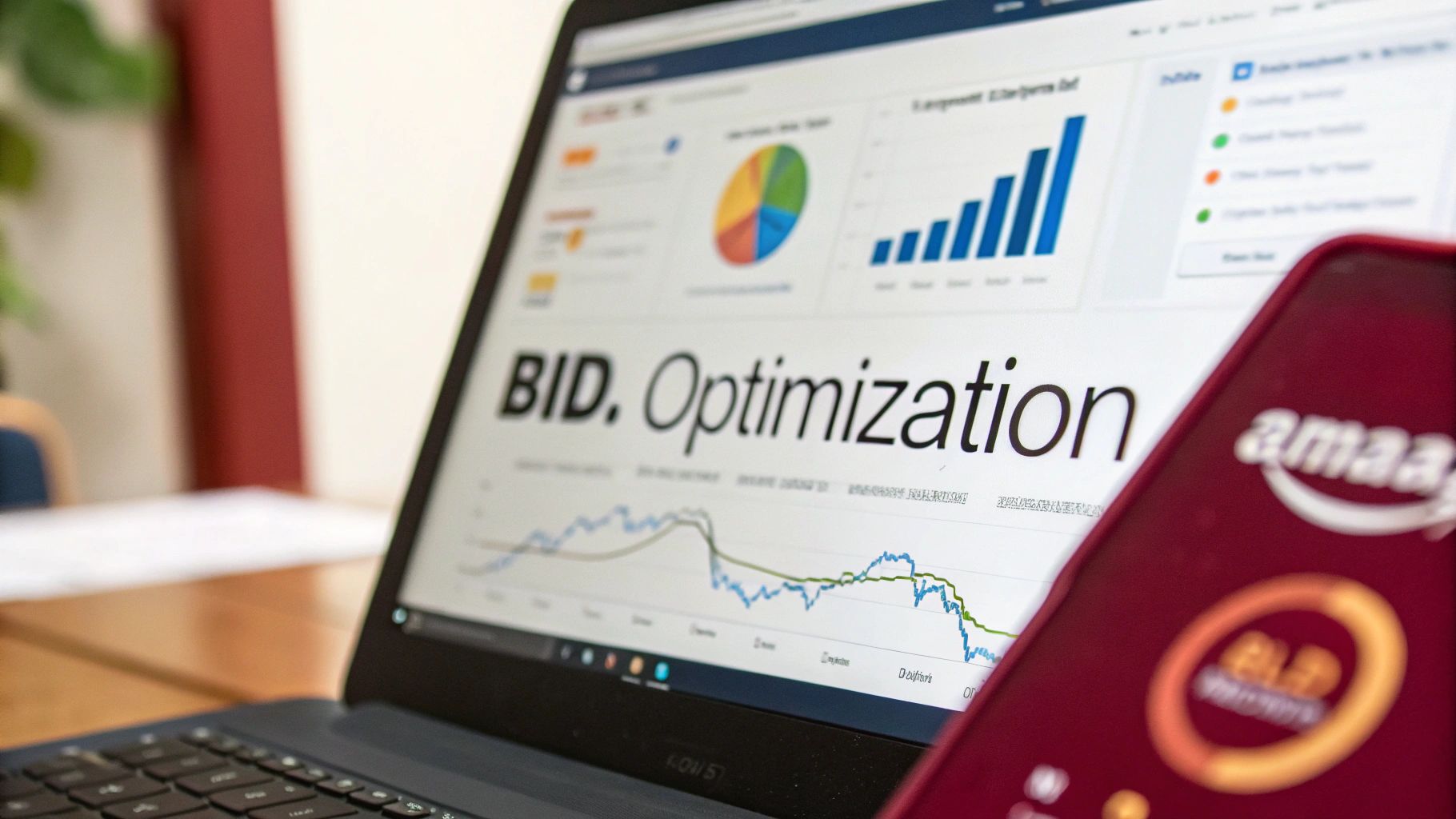 amazon ppc bid optimization dashboard
