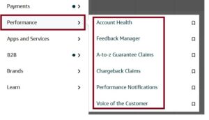 Performance - Amazon Seller Central