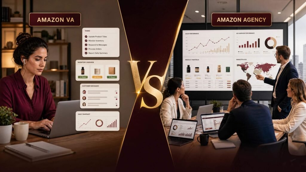 Amazon Virtual assistant vs Amazon Agency