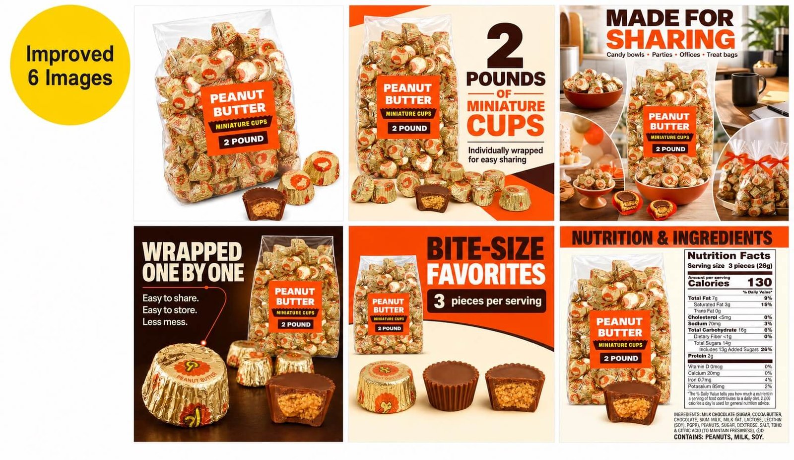 Client Amazon listing images after redesign